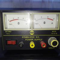 Alimentatore stabilizzato ZG 5-19 Volt 15 Ampere