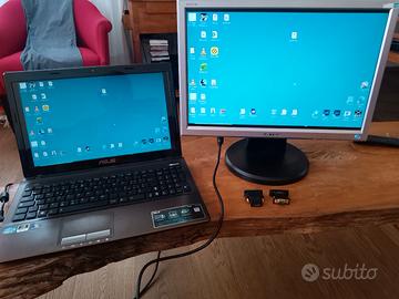 Monitor 19 pollici LCD a colori