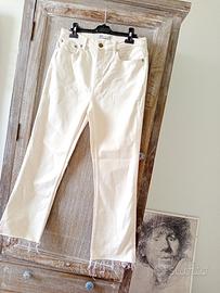 Jeans bianchi Zara nuovi taglia IT 44 - L 