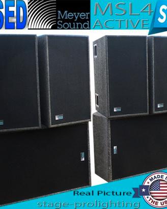 Meyer Sound, impianto audio completo