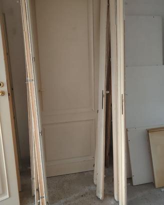 Stock 6 Porte in Legno Massello da Restaurare