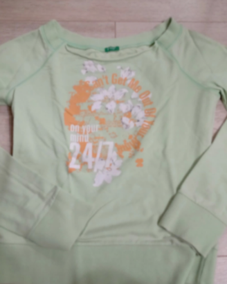 Felpa Benetton, taglia S