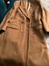 Cappotto cammello donna