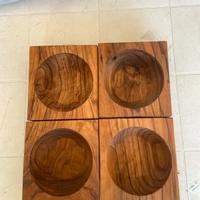 posacenere in legno fatto in casa