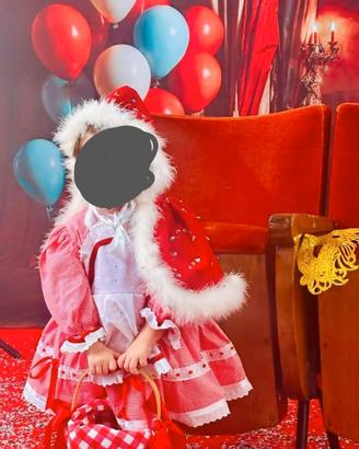 Vestito carnevale Cappuccetto Rosso