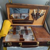 Valigetta da viaggio necessaire da uomo in radica