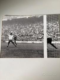 Foto originale rete Maradona contro l’Inter 1985