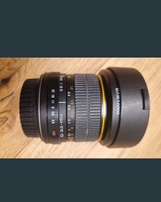 Obiettivo grandangolare samyang