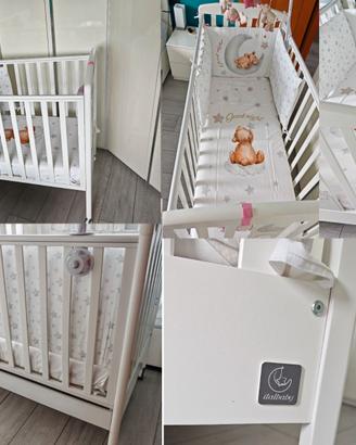 Kit cameretta Italbaby completo: lettino + fasciat