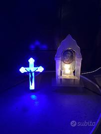 Oggetti sacri luminosi vintage