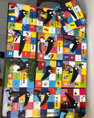 Collana libri Amico Lupo di Lallemand e Thruillier
