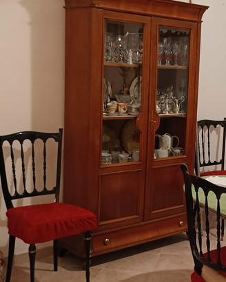 Credenza / Vetrina in legno massello