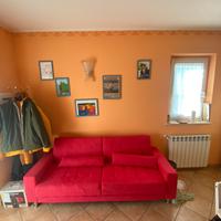 Divano letto 3 posti, apertura a libro