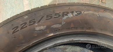 4 pneumatici 225/55 R19 estivi
