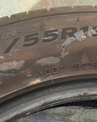 4 pneumatici 225/55 R19 estivi