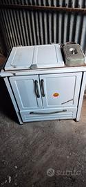 CUCINA STUFA A LEGNA