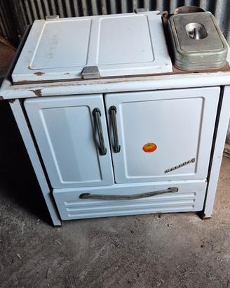 CUCINA STUFA A LEGNA