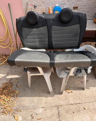 Sedile posteriore, Fiat 500
