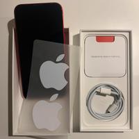 iPhone 14 256 Gb rosso garanzia scatola accessori