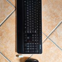 Mouse e Tastiera (U.S.A.) Wireless Mocrosoft