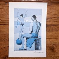 Milo Manara Picasso Suite 347 stampa firmata