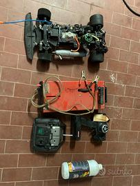 Macchina R/C a scoppio vintage 1:8 Mugen/Scorpion