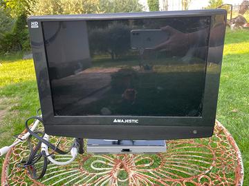 Televisore per Camper con supporto estraibile