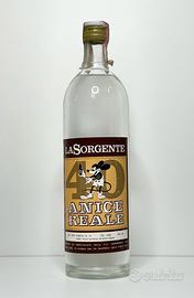 Bottiglia vintage La Sorgente Anice Reale 40