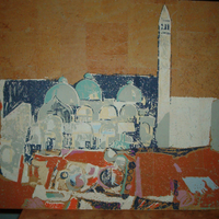 Serigrafia Vinicio Boscaini opera certificata-nume