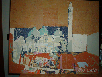 Serigrafia Vinicio Boscaini opera certificata-nume