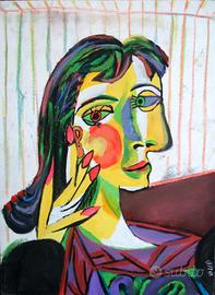 Riproduzioni di tre opere artista Pablo Picasso 