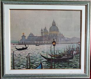 Quadro M. Fumia olio su tavola 50x60 cm