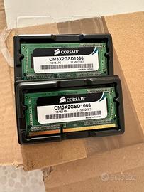 Memorie RAM SODIMM CORSAIR 2GB X 2 DDR3