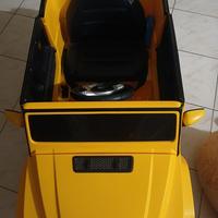 Bmw gialla per bambini