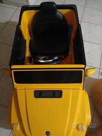 Bmw gialla per bambini