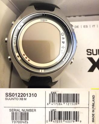 Suunto X6 M - Outdoor computer da polso