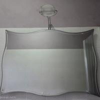 Specchio da Bagno con elegante cornice sagomata