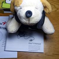 Webcam Genius Cane Peluche Vintage Look 312P Rara