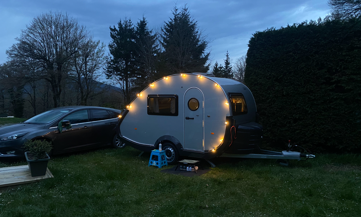 Roulotte mini caravan Tabbert Tab 320