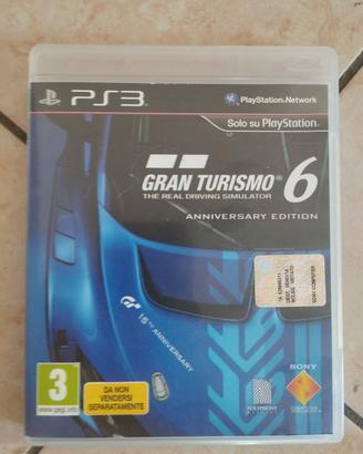 gt6 PS3 gran turismo 6 anniversary edition