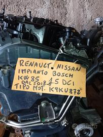 Motore Renault Nissan K9KU872
