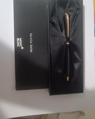 Penna a Sfera Montblanc Meisterstück Nera e Oro