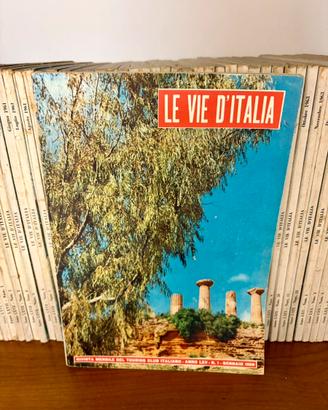 Lotto riviste "Le Vie d'Italia"