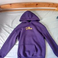 felpa simpson taglia s