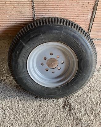 Cerchio e gomma da 8 per carrello appendice