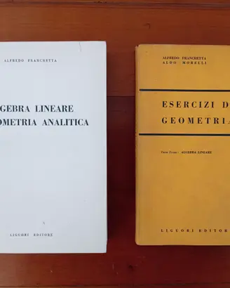 Algebra lineare e Geometria analitica + Esercizi