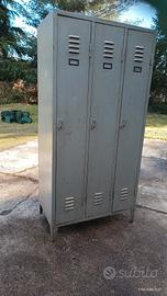 armadio spogliatoio anni 70