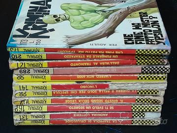 11 kriminal corno originali rari magnus bunker