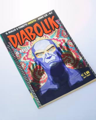 Fumetto Diabolik LIX n7 Il Patto inedito 2020