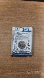 Hard Disk 2.5" 500GB WD Blue – Funzionante